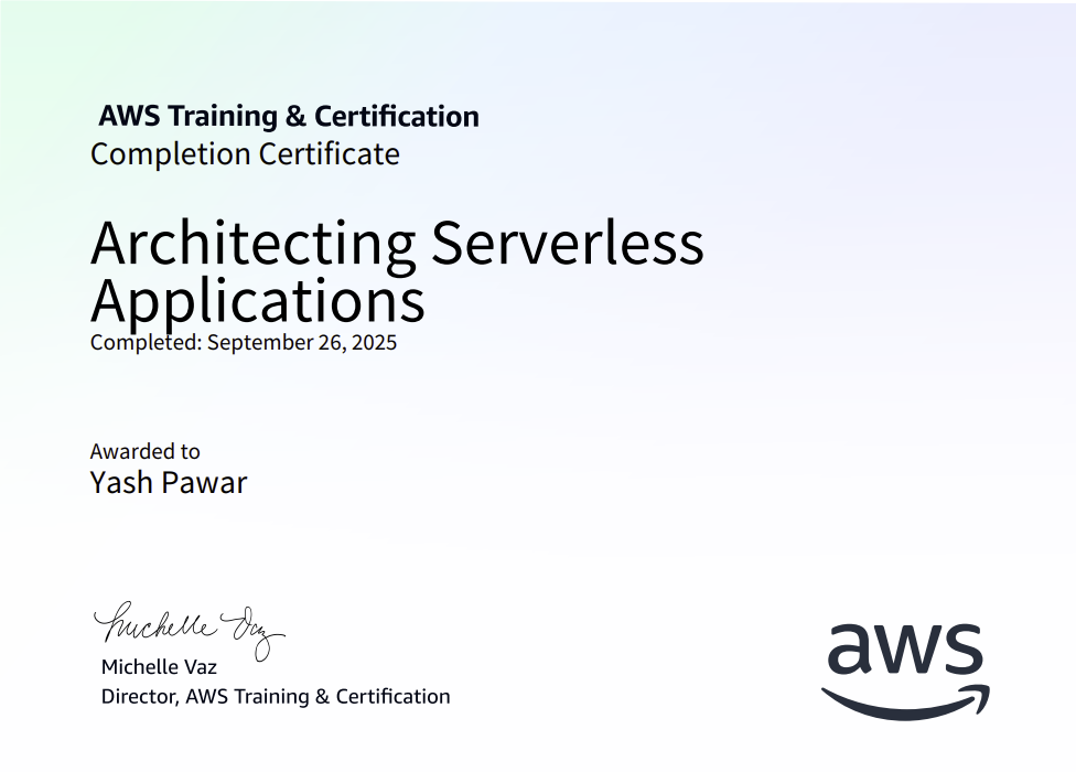 Architecting Serverless Applicationse